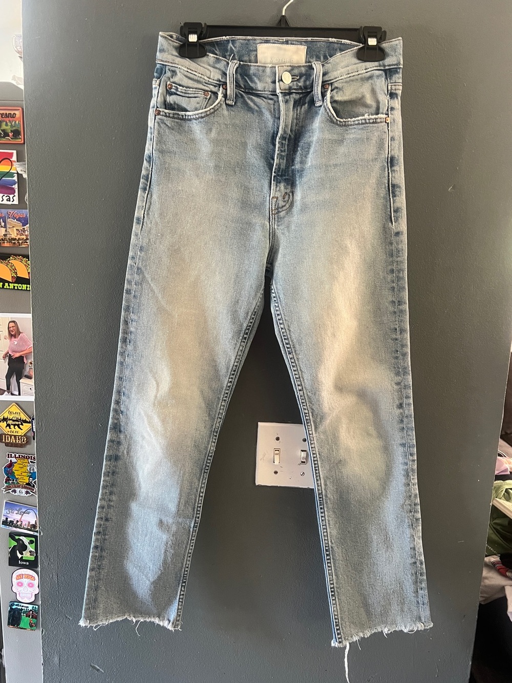 Mother superior jeans high rise rider skimp